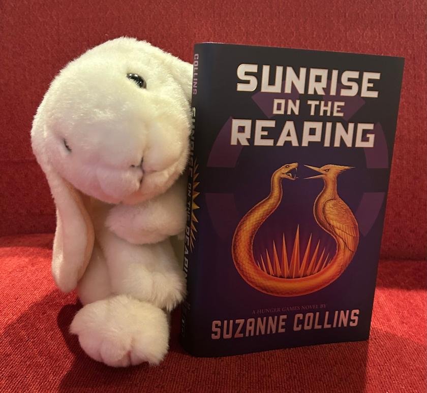 Marshmallow reviews Sunrise on the Reaping by Suzanne Collins.