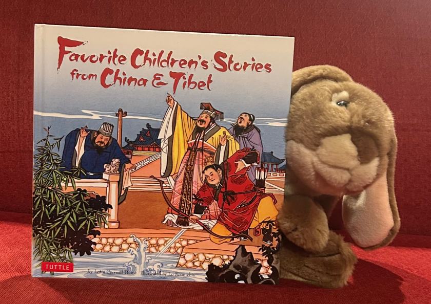 Caramel enjoyed reading Favorite Children’s Stories from China and Tibet, written by Lotta Carswell Hume and illustrated by Lo Koon-Chiu, and recommends it to all the other little bunnies who enjoy reading or hearing short stories.