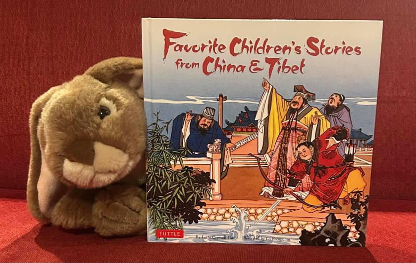 Caramel reviews Favorite Children’s Stories from China and Tibet, written by Lotta Carswell Hume and illustrated by Lo Koon-Chiu.