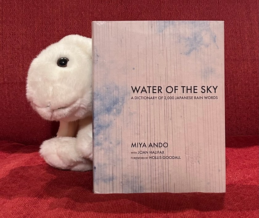 Marshmallow rates Water of the Sky: A Dictionary of 2,000 Japanese Rain Words by Miya Ando with Joan Halifax 100%.