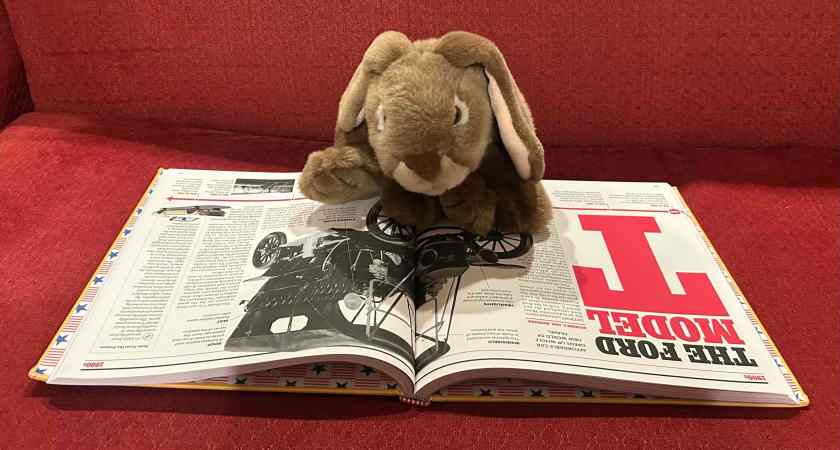 Caramel is reading America As It Happened: A Moment-by-Moment Journey Through Time, From Prehistory to the Present Day.