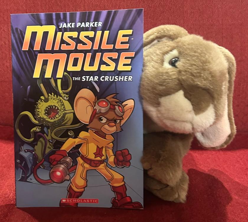 Caramel loved reading Missile Mouse: The Star Crusher by Jake Parker and can't wait to read the second book in the series!