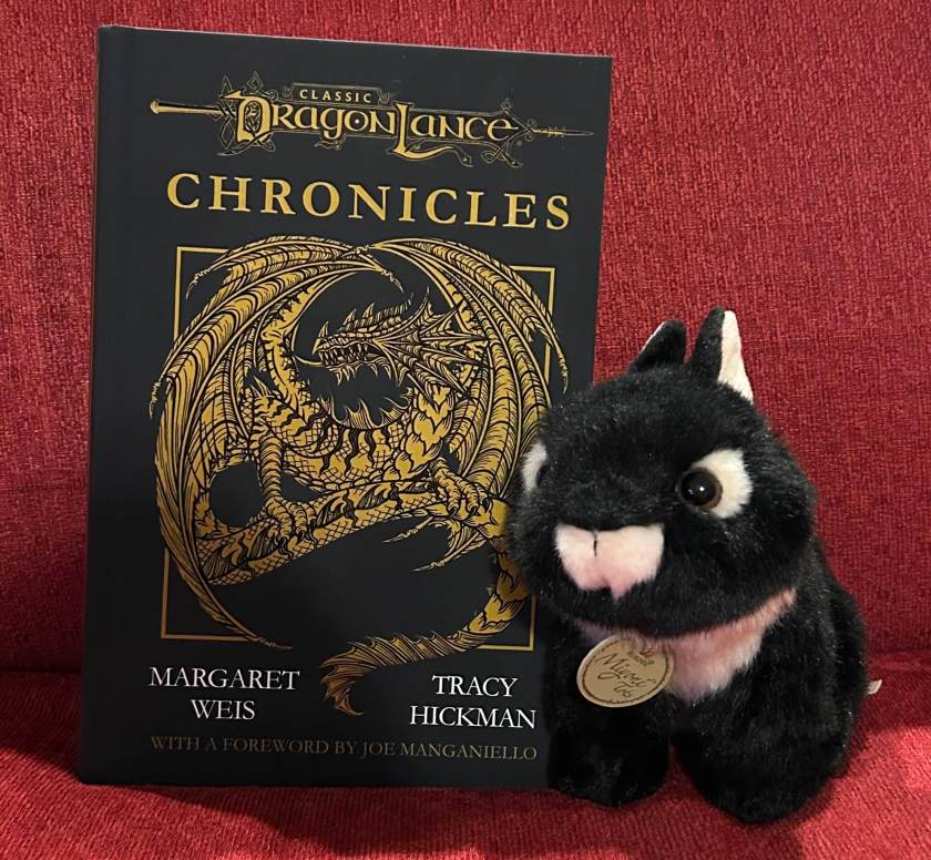 Midnight loves reading and rereading The Dragonlance Chronicles by Margaret Weis and Tracy Hickman, and bids readers farewell, until such a time as he sees fit to reappear.