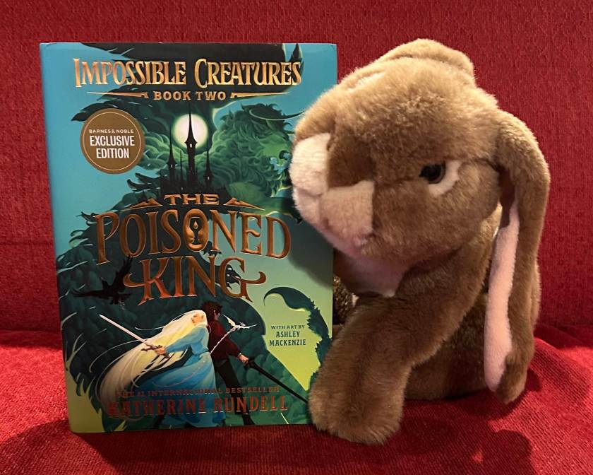 Caramel enjoyed reading The Poisoned King by Katherine Rundell and is looking forward to the third and last installment of this trilogy.