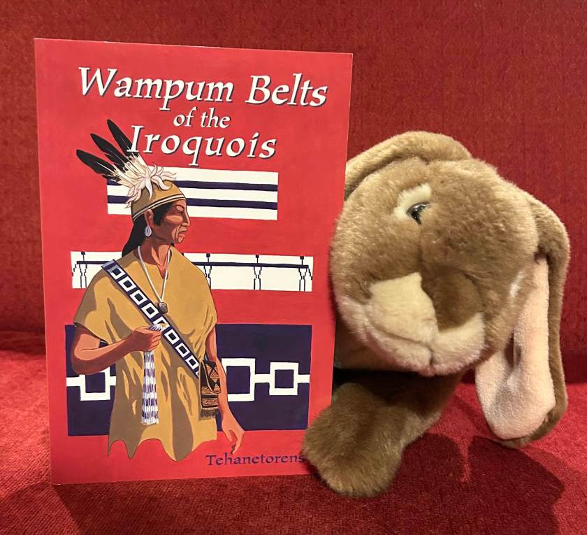 Caramel enjoyed reading Wampum Belts of the Iroquois by Tehanetorens and learning about this interesting tradition of the Iroquois.