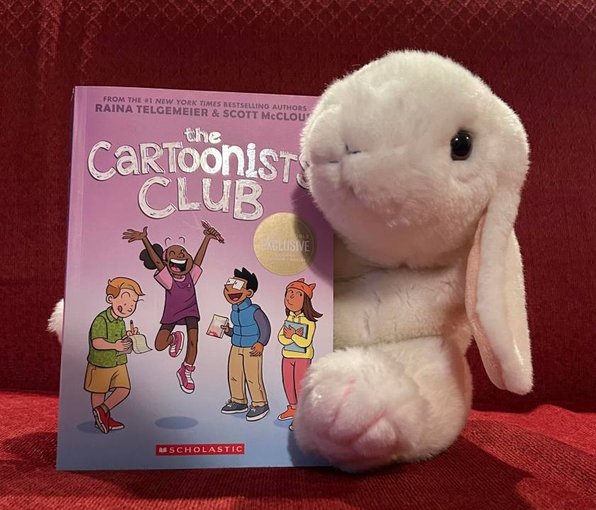Marshmallow rates The Cartoonists Club by Raina Telgemeier and Scott McCloud 100%.
