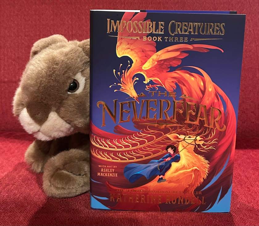 Caramel enjoyed reading The Neverfear by Katherine Rundell and appreciates a trilogy with a happy ending.