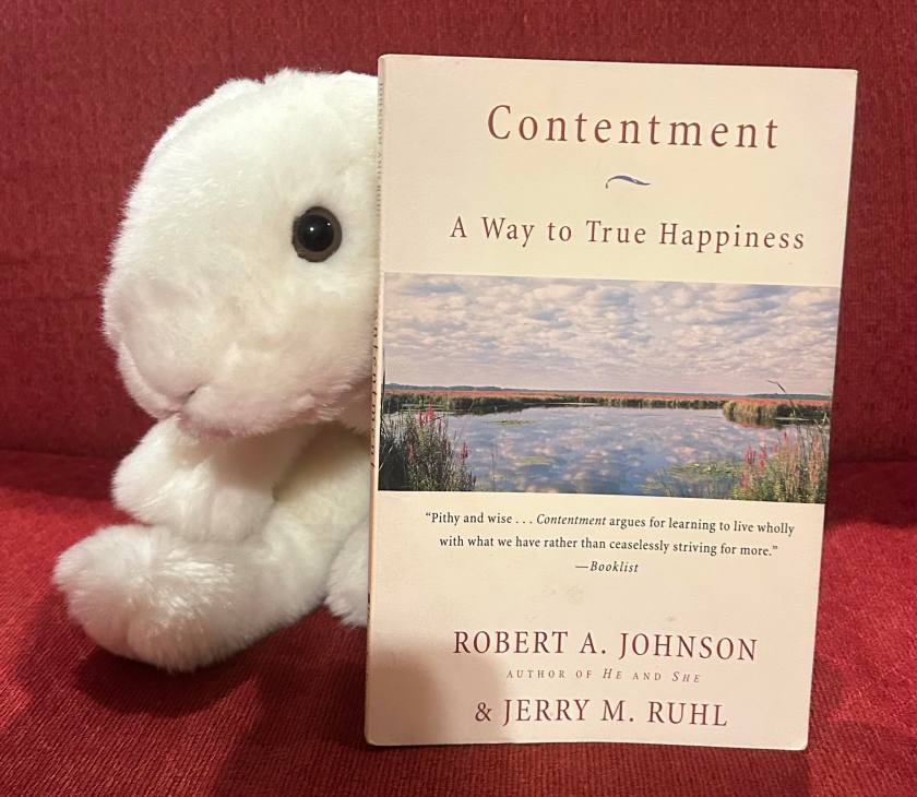 Marshmallow rates Contentment: A Way to True Happiness by Robert A. Johnson and Jerry M. Ruhl 100.5%.
