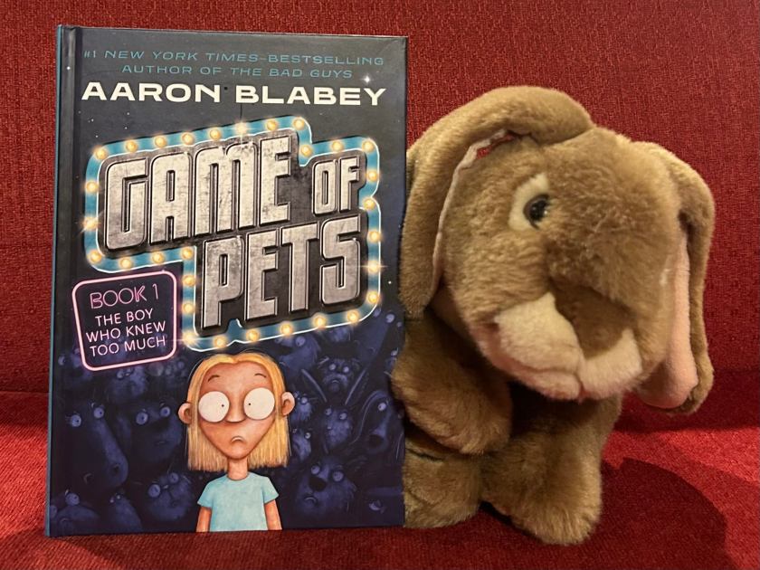 Caramel enjoyed reading Game of Pets Book 1: The Boy Who Knew Too Much by Aaron Blabey and is eager to read the second book in the series.