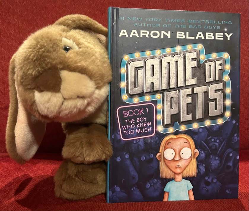 Caramel reviews Game of Pets Book 1: The Boy Who Knew Too Much by Aaron Blabey.