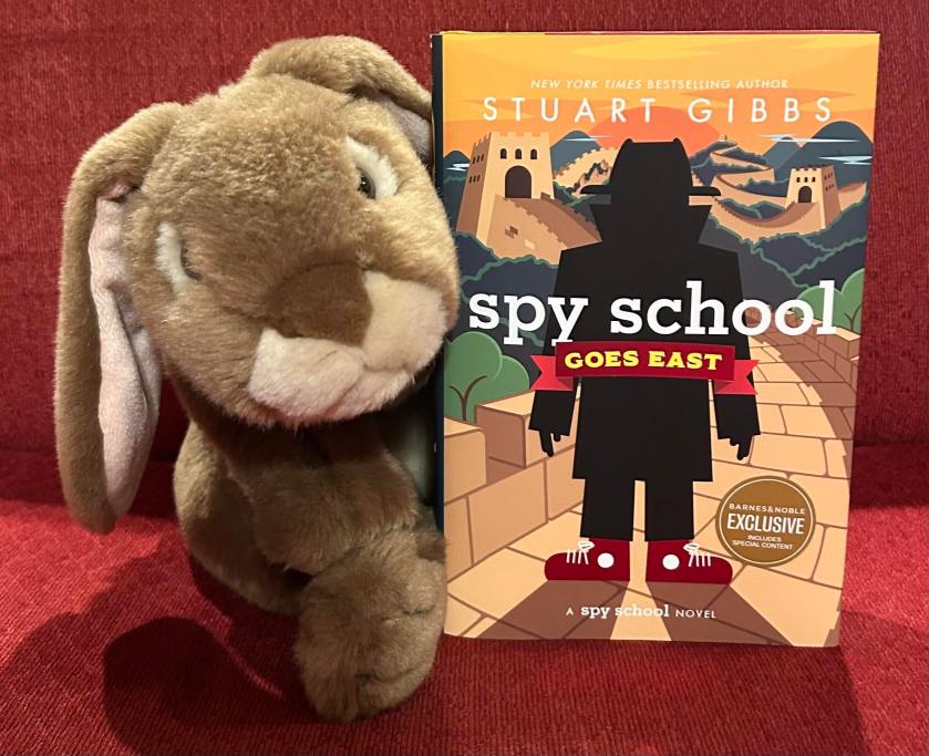 Caramel reviews Spy School Goes East by Stuart Gibbs. 
